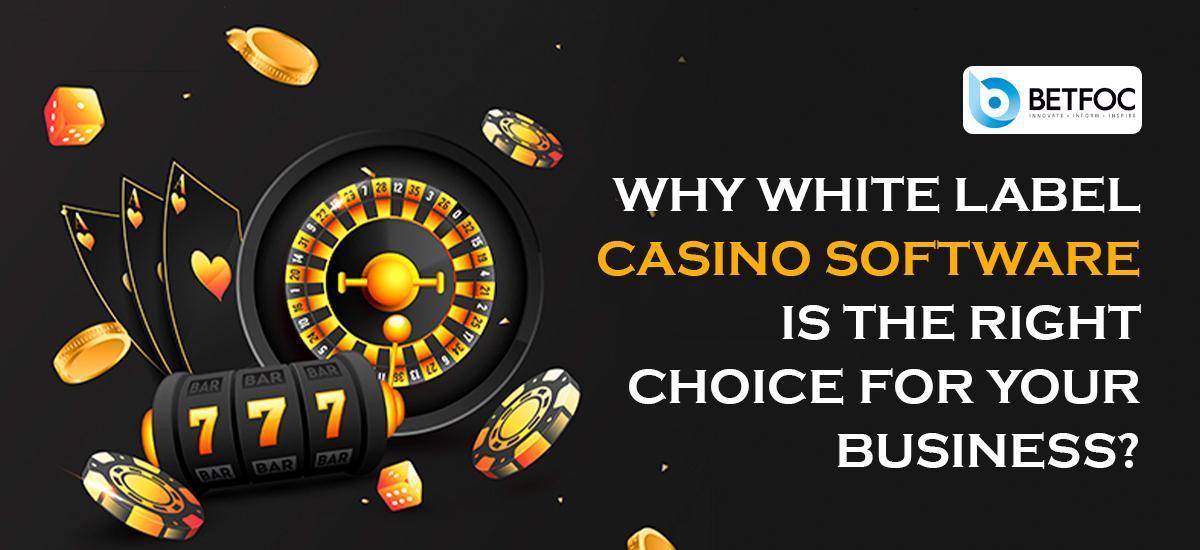 Why White Label Casino Software is the Right Choice for Your Business?